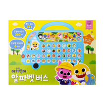 핑크퐁 아기상어 알파벳버스 사운드토이 영어 동요 말놀이 소리 단계별 학습 모드 글자 단어 파닉스 불빛 유아 아동