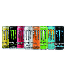 몬스터 에너지 드링크 355ml(그린3개+망고로코3개+시트라3개+울트라3개+제로슈가3개+파라다이스3개+펀치3개+선라이즈3개)8종 총24캔 혼합상품