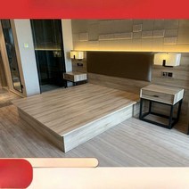 호텔 침대 스탠다드 룸 싱글 및 더블 침대, 매트리스가 포함된 1.2m 스탠다드룸 트윈 베드