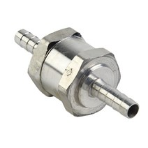 스윙 체크 밸브공구 체크 밸브 공기 수도관 알루미늄 바이오 및 식물성 오일 가솔린 연료 비반환 10mm, 02 8mm