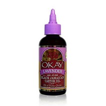 오케이 퓨어 블랙 자메이칸 캐스터 오일 라벤더, 1개, 118ml