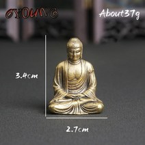 납골당꾸미기 납골당미니어처 봉안당꾸미기 불교용품 불상 부처님 미니어처 여래, 황동 불상