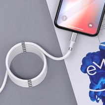섬남 꼬임방지 자석 마그네틱 케이블 1.8m 고속 급속 충전 C to C타입 선정리 C핀 PD충전, 1_USB CtoC타입 자석케이블 1.8m, 화이트