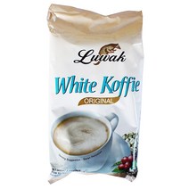 코피 루왁 화이트 커피 오리지널 믹스 20g x 30팩 사향 고양이 Kopi Luwak White Koffie Original, 1세트