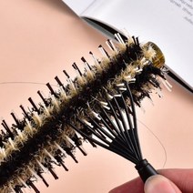포마드빗 에어 쿠션 미니 에어쿠션 브러시 클리닝 2 개 플라스틱 빗 클로 헤어 클리너 도구, 한개옵션0