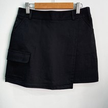 (S-2164) 건빵포켓 면 스커트 _ 캐쥬얼 스커트 치마바지 여성 골프웨어