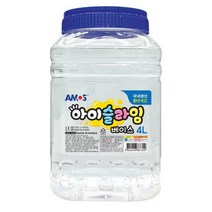 아이슬라임 베이스 4L 물풀+모나미소프트볼펜 랜덤2자루증정, 2통++모나미소프트볼펜 랜덤2자루증정