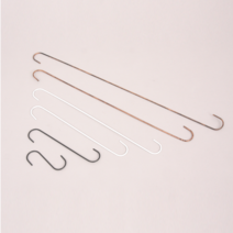(주)광전디앤씨 철재 S고리, 1개, 블랙(10cm)