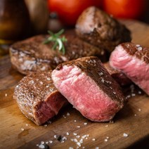 [마블플러스] 뉴질랜드 안심 스테이크 4cm 목초사육 청정우 다이어트 소고기, 뉴질랜드 안심 스테이크 4cm 180g, 1개