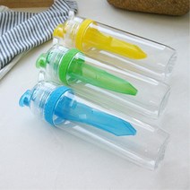 레몬수 아이스스틱 오래 시원한 워터보틀 헬스 차물병 등산 학생 테니스 나들이, 그린