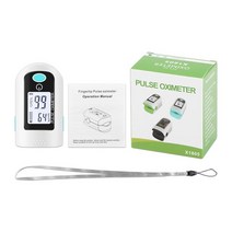 심박계 심박수 측정기 운동 Finger Oximeter Digital Pulse Blood Oxygen Saturation Meter SPO2 PR Heart, 03 blue with box
