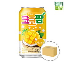 해태음료 -24 캔 기타과즙 한 단위 코코팜 박스 망고코넛 해태 음료 340ml 망고코코넛, 6 1, 6 1, 6 본상품선택