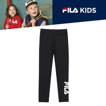 휠라 본사 직영 [FILA] 키즈 UNO 레깅스 FK2LGC3171F_BLK