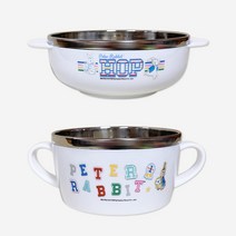피터래빗 캐릭터 그릇 세트 3609, 화이트, 1개