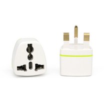 범용 EU 미국 호주 영국 플러그 여행용 벽 AC 전원 충전기 콘센트 어댑터 변환기 소켓 영국 싱가포르 말레이시아 두바이 홍콩, WHITE