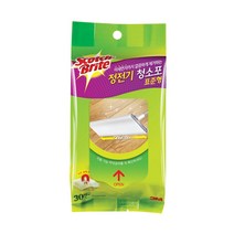 3M 정전기 청소포 (표준형) 30매, 옵션1 - 기본포장 (박스or비닐포장) (+0원)