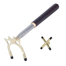 휴대용 당구 머리 길이는 당구대 연습 스누커 실내 게임 경쟁을 위해 망원경을 확장합니다., 스테인레스 스틸, 하이 크로스 헤드