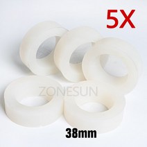 삼면 포장기 탈포기 소분기 ZOUNSUN 28-32mm 38mm 척 고무 매트 라운드 플라스틱 병 보안 링 실리콘 캡핑, CHINA, 5pcs 38mm