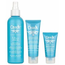CRACK HAIR FIX Styling Creme (1.25 oz) Mist Spray () (2.5 (Pack of 3)
