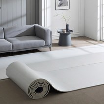 제로벨 PVC 층간소음방지 롤 매트 폭 110cm x 6m 15T 유아 어린이 놀이방매트, 울스트라이프_그레이