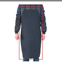 도색작업 오염방지앞치마 청소작업 긴앞치마 간편사용 도장업체