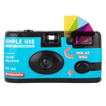 로모그래피 심플유즈 다회용 카메라 ISO400, ISO400(컬러네거티브), 1개