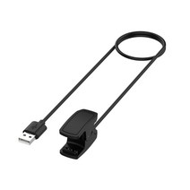 USB 충전기 도크 스테이션 클립 크래들 충전 데이터 케이블 라인 코드 - Garmin Descent MK2 MK2I 시계 스타일 다이브 컴퓨터, 01 Black