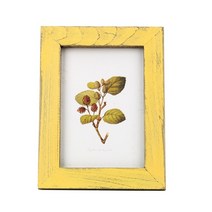 종이액자 액자걸이 diy유화그리기 백드롭페인팅 크리 에이 티브 나무 웨딩 커플 사진 프레임 선물 5 색 빈티지 사진 프레임 홈 장식, 노란색