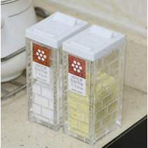 일본 이노마타 사각 소금통, 화이트, 1개