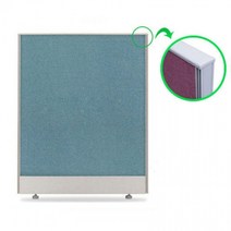 가구샘 PVC 파티션 H1200 원톤 밝은프레임 OG1050ca, H1200xW1400_PN717