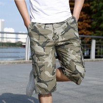 남성용 밀리터리 카모 반바지 아이버리아 A31 Y796D509