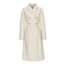 씨[SI] (SEOAB2505) 카라 더블 버튼 A라인 원피스