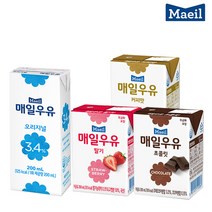 매일유업 매일우유 오리지널 딸기우유 초코우유 커피우유 200mlx24팩 혼합가능, 24팩