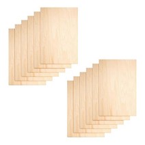 diy 미니어처하우스 소품 장난감 음식 장식미니어처 만들기 세트 20Pcs 하우스 나무 공예 합판 시트 DIY De, 01 Wood color