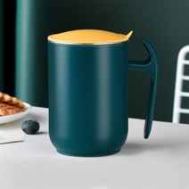 스테인레스컵스댕컵캠핑용스테인레스컵캠핑머그컵 550ml 보온병 컵 대용량 304 스테인레스 스틸 머그잔 뚜껑 커피 우유 이동식 세척 가능 차 선물, [02] dark green