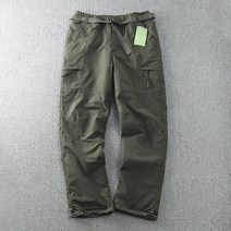 독일 바람막이 방수 플러시 소프트 쉘 팬츠 아웃도어 남성용 스트레이트 멀티 백 오버올 캠핑 사냥 장비, 03 Green_05 3XL