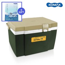 코멕스 아이스탱크 밀리터리그린 아이스박스 8.5~56리터 쿨러박스 (+사은품), 26L