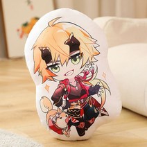 Yuanshen 베개 Wendy Zhongli Di Luke Kaia Keli Paimeng, 45cm 양면인쇄, 도마