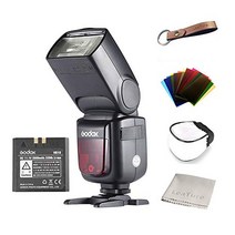 기술적 마크 부착 Godox Ving V860II-S E-TTL 카메라 스트로브 2.4G GN60 HSS18000s 리튬 이온 리사이클 타임 1.5초내 풀 파워 발광 650회 Sony 소니 카메라 대응