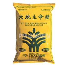 [풀물정원] 대지생명정 (20kg) - 수목 이식 식재시 부엽토 퇴비 비료, 20000g, 1개