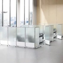 사무실파티션 가벽 사무용 칸막이 책상 파티션 가림막, 1.2m x 1.8m 매트 타입