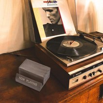 LP 수납장 원목 CD 레코드 스탠드 목제 지금 재생 LP 보관 앨범 홈 장식 및 액세서리 미니멀리스트, 한개옵션0