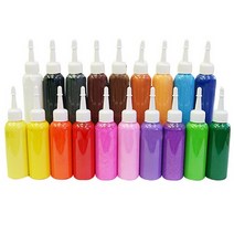 () U 우드락물감 스치로폼물감 폼아트물감, 주황