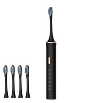 미세전류칫솔 전동 칫솔 미세 전류 치솔 성인용 최신 음파 kids smart usb 충전식 미백 칫솔 ipx7 방수 4 brush head
