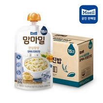 맘마밀 안심밥상 레토르트이유식 140g, 닭백숙 찹쌀진밥, 20개