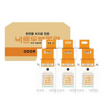 바른두부모래 오리지널 7L 6개, 1세트