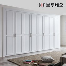 [보루네오] 30cm 까사 여닫이 붙박이장 가구 거실 안방 맞춤 9자 10자 11자 12자, 상세 설명 참조