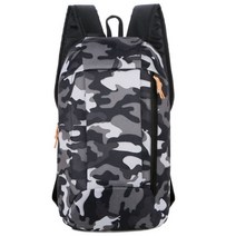 10LOutdoor 스포츠 경량 위장 방수 여행 등산 가방 지퍼 조절 벨트 캠핑, Camouflage black-2
