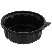 쿡앤락 성형 감자탕 용기 220mm 몸통 검정 소 1.8L, 50개입, 1개