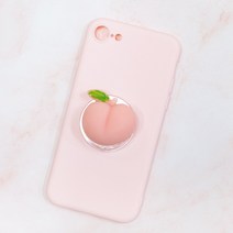 [전기종] 복숭아 모찌 말랑이 그립톡+케이스세트